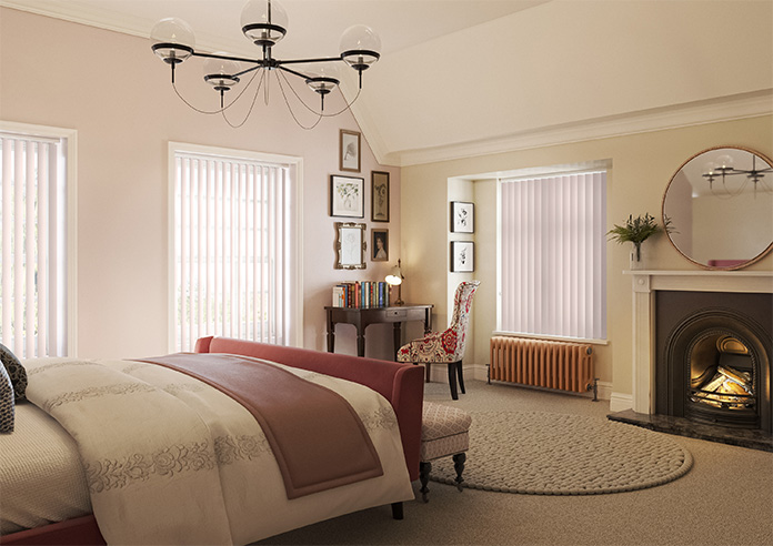 Shimmer (Blackout), Rose Gold - Vertical Blind - Image 7